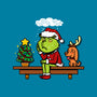 Grinch On The Shelf-None-Memory Foam-Bath Mat-Boggs Nicolas