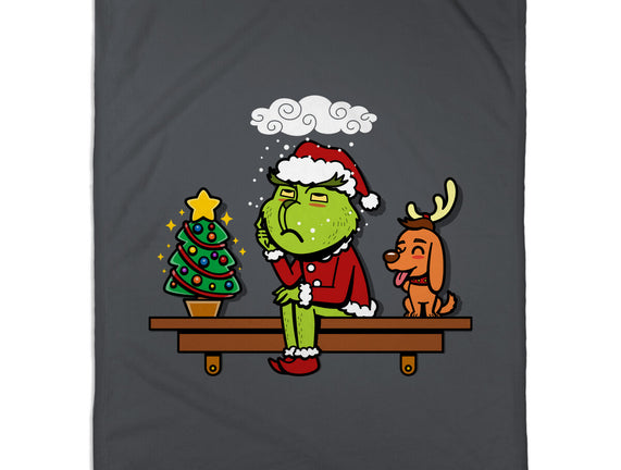 Grinch On The Shelf