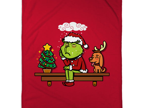 Grinch On The Shelf