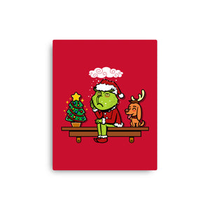 Grinch On The Shelf