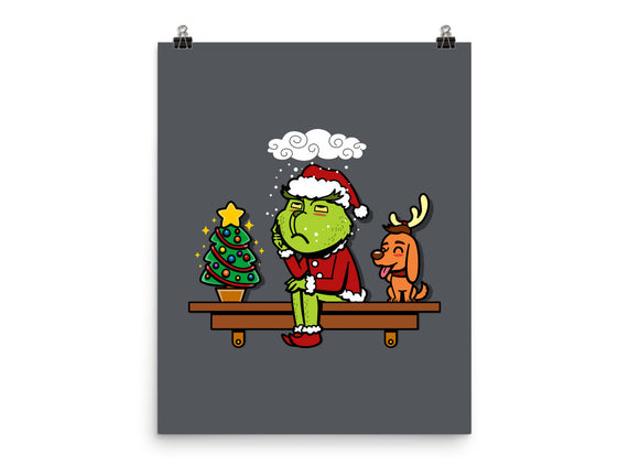 Grinch On The Shelf