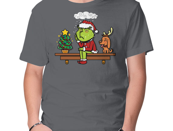 Grinch On The Shelf