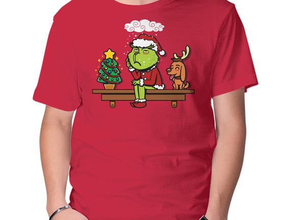 Grinch On The Shelf