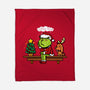 Grinch On The Shelf-None-Fleece-Blanket-Boggs Nicolas