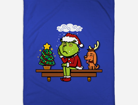 Grinch On The Shelf