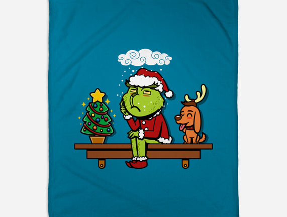 Grinch On The Shelf