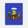 Grinch On The Shelf-None-Stretched-Canvas-Boggs Nicolas