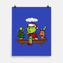 Grinch On The Shelf-None-Matte-Poster-Boggs Nicolas