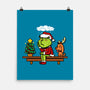 Grinch On The Shelf-None-Matte-Poster-Boggs Nicolas