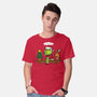 Grinch On The Shelf-Mens-Basic-Tee-Boggs Nicolas