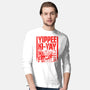 The Fall Of Hans-Mens-Long Sleeved-Tee-rocketman_art