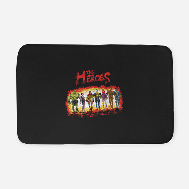 The Heroes-None-Memory Foam-Bath Mat-zascanauta