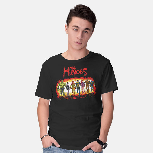 The Heroes-Mens-Basic-Tee-zascanauta