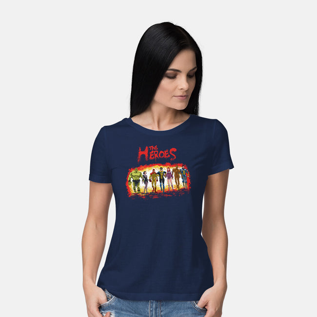 The Heroes-Womens-Basic-Tee-zascanauta