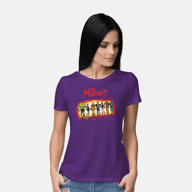 The Heroes-Womens-Basic-Tee-zascanauta