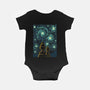 Starry Winter Night-Baby-Basic-Onesie-erion_designs