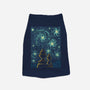 Starry Winter Night-Dog-Basic-Pet Tank-erion_designs