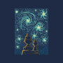 Starry Winter Night-Mens-Heavyweight-Tee-erion_designs