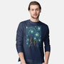 Starry Winter Night-Mens-Long Sleeved-Tee-erion_designs