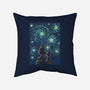 Starry Winter Night-None-Removable Cover w Insert-Throw Pillow-erion_designs