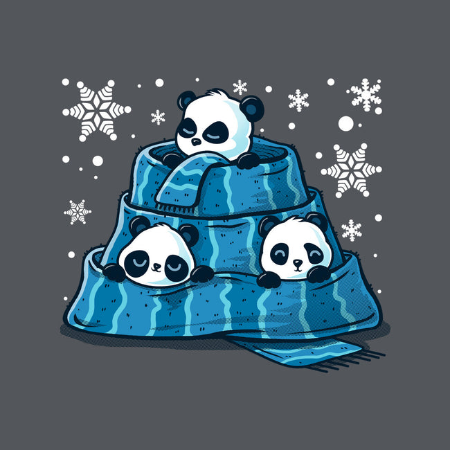 Winter Pandas-None-Polyester-Shower Curtain-erion_designs