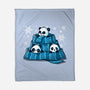 Winter Pandas-None-Fleece-Blanket-erion_designs