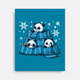 Winter Pandas-None-Stretched-Canvas-erion_designs