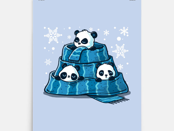 Winter Pandas