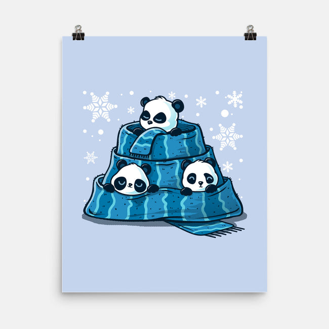 Winter Pandas-None-Matte-Poster-erion_designs