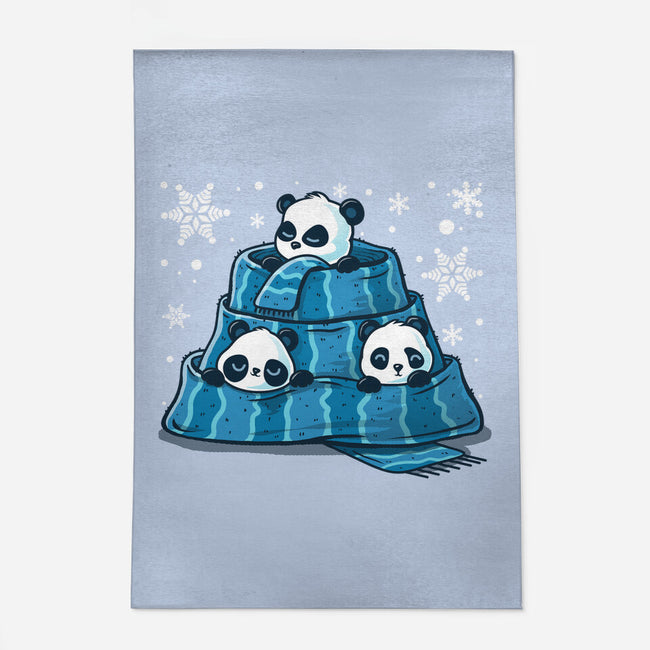 Winter Pandas-None-Outdoor-Rug-erion_designs