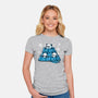 Winter Pandas-Womens-Fitted-Tee-erion_designs