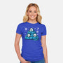 Winter Pandas-Womens-Fitted-Tee-erion_designs