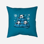 Winter Pandas-None-Removable Cover w Insert-Throw Pillow-erion_designs