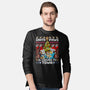 Santa Paws Is Coming-Mens-Long Sleeved-Tee-CoD Designs