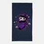 Creepy Cute Christmas Stocking-None-Beach-Towel-xMorfina