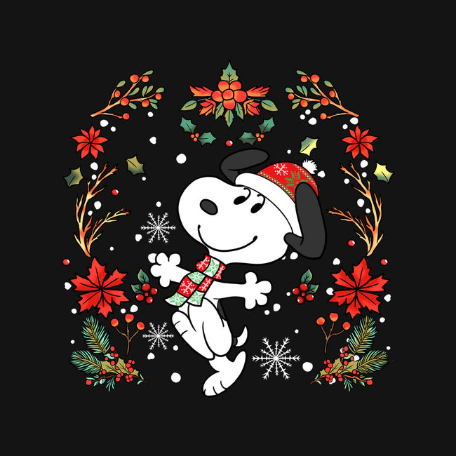 Christmas Snoopy-Womens-Off Shoulder-Sweatshirt-JamesQJO