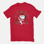 Christmas Snoopy-Youth-Basic-Tee-JamesQJO