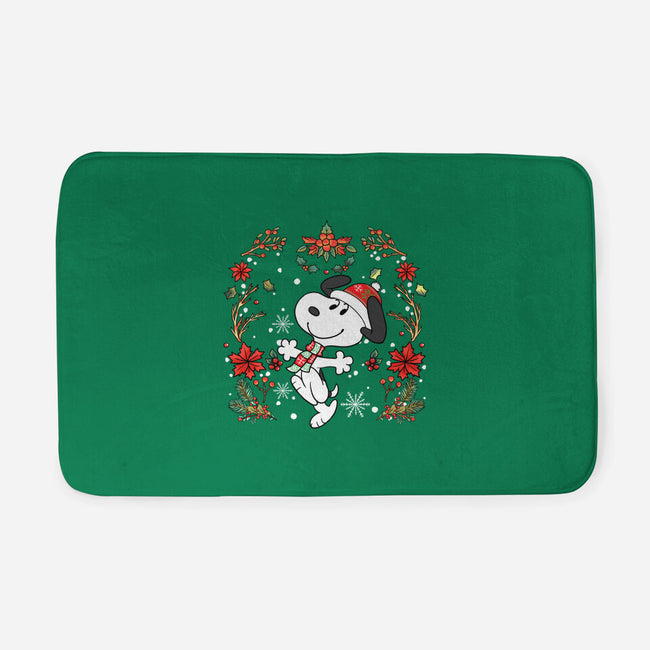 Christmas Snoopy-None-Memory Foam-Bath Mat-JamesQJO