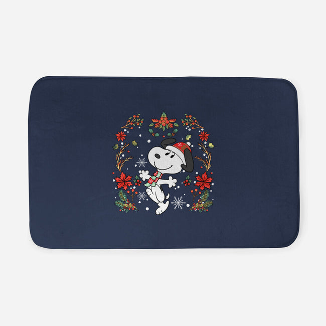 Christmas Snoopy-None-Memory Foam-Bath Mat-JamesQJO