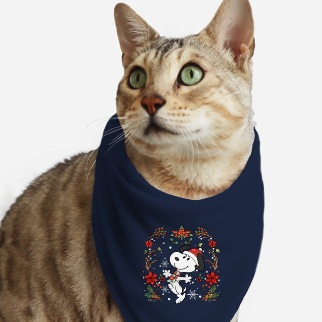 Christmas Snoopy-Cat-Bandana-Pet Collar-JamesQJO