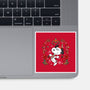 Christmas Snoopy-None-Glossy-Sticker-JamesQJO