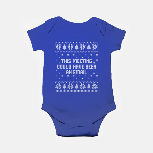 Antisocial Ugly Sweater-Baby-Basic-Onesie-retrodivision