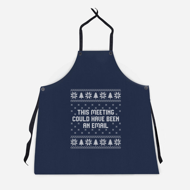 Antisocial Ugly Sweater-Unisex-Kitchen-Apron-retrodivision