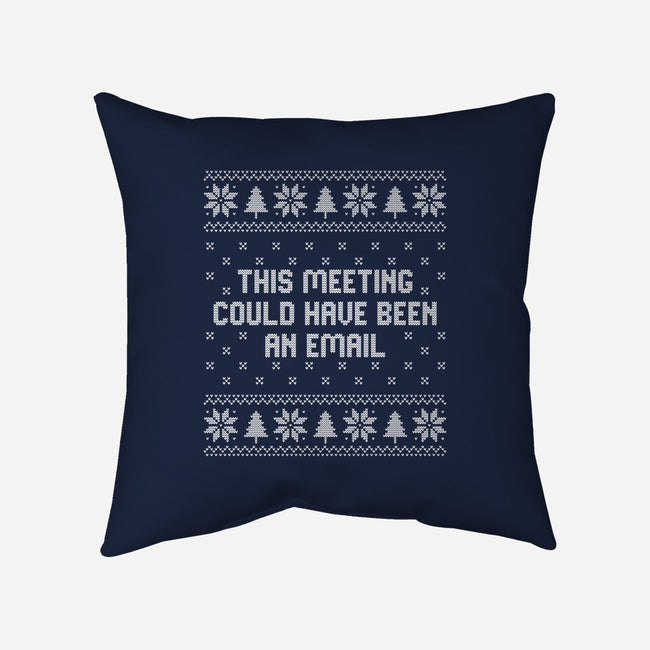 Antisocial Ugly Sweater-None-Removable Cover-Throw Pillow-retrodivision