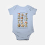 The Mushroom Kingdom-Baby-Basic-Onesie-BlancaVidal