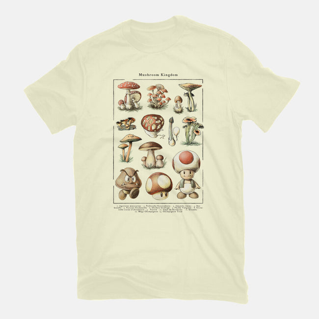 The Mushroom Kingdom-Mens-Basic-Tee-BlancaVidal