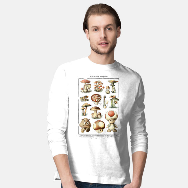 The Mushroom Kingdom-Mens-Long Sleeved-Tee-BlancaVidal