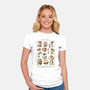 The Mushroom Kingdom-Womens-Fitted-Tee-BlancaVidal