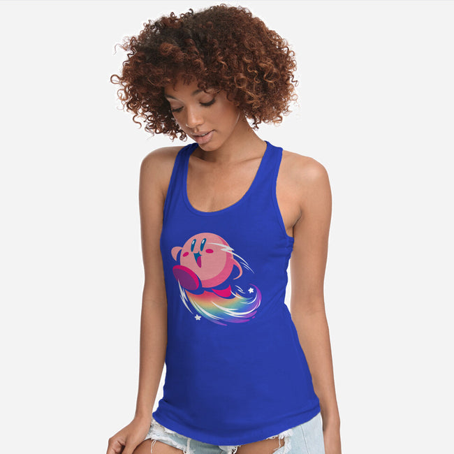 Sweet Rainbow-Womens-Racerback-Tank-BlancaVidal