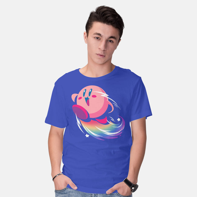 Sweet Rainbow-Mens-Basic-Tee-BlancaVidal